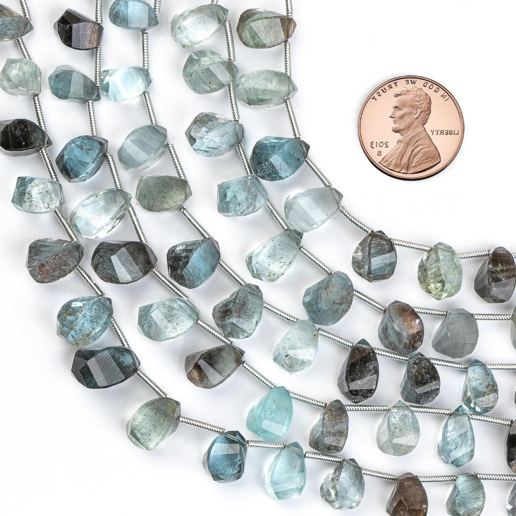 Buy Aquamarine Beads Online Natural Gemstone at Best Price- The Gem ...