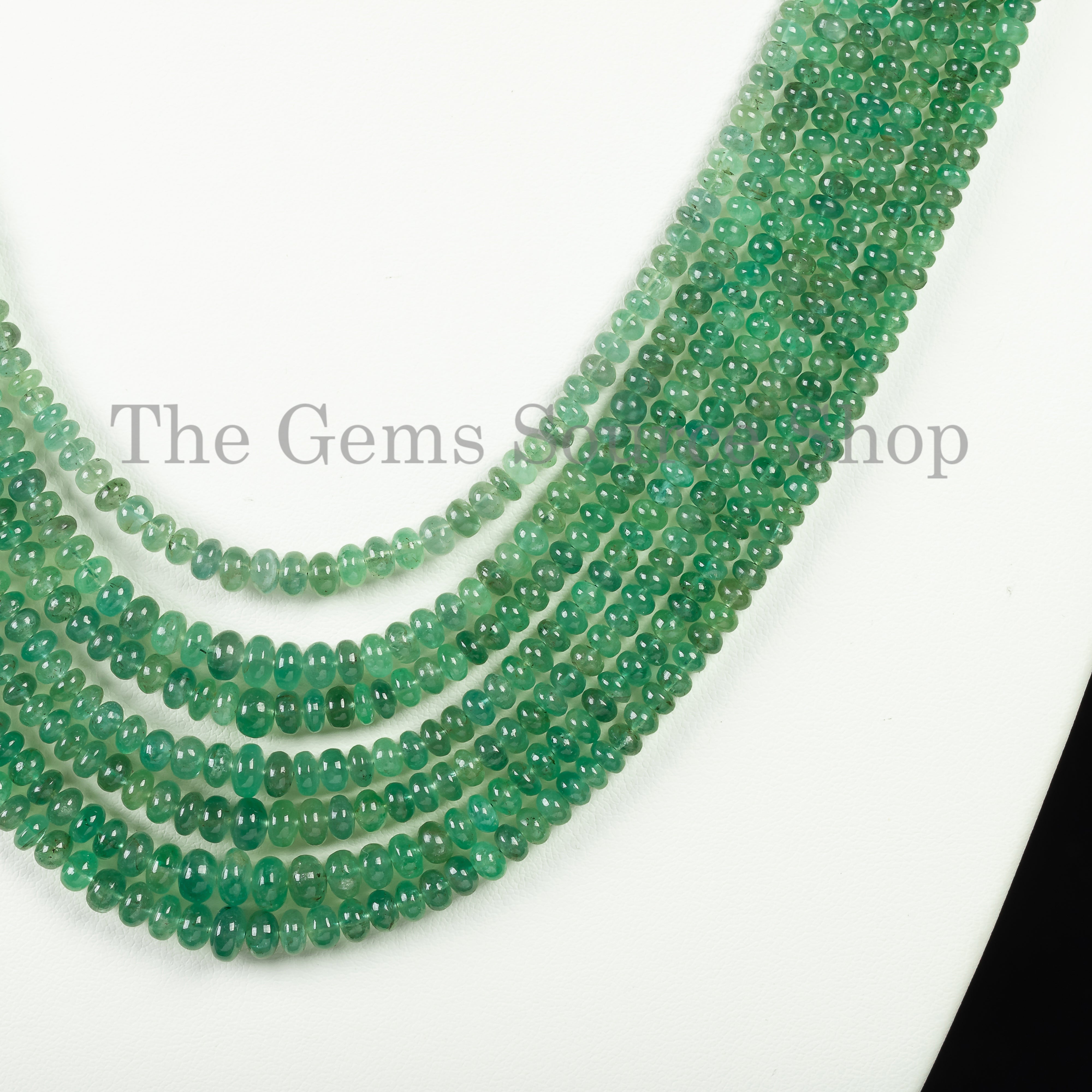 Emerald Beaded Gemstone