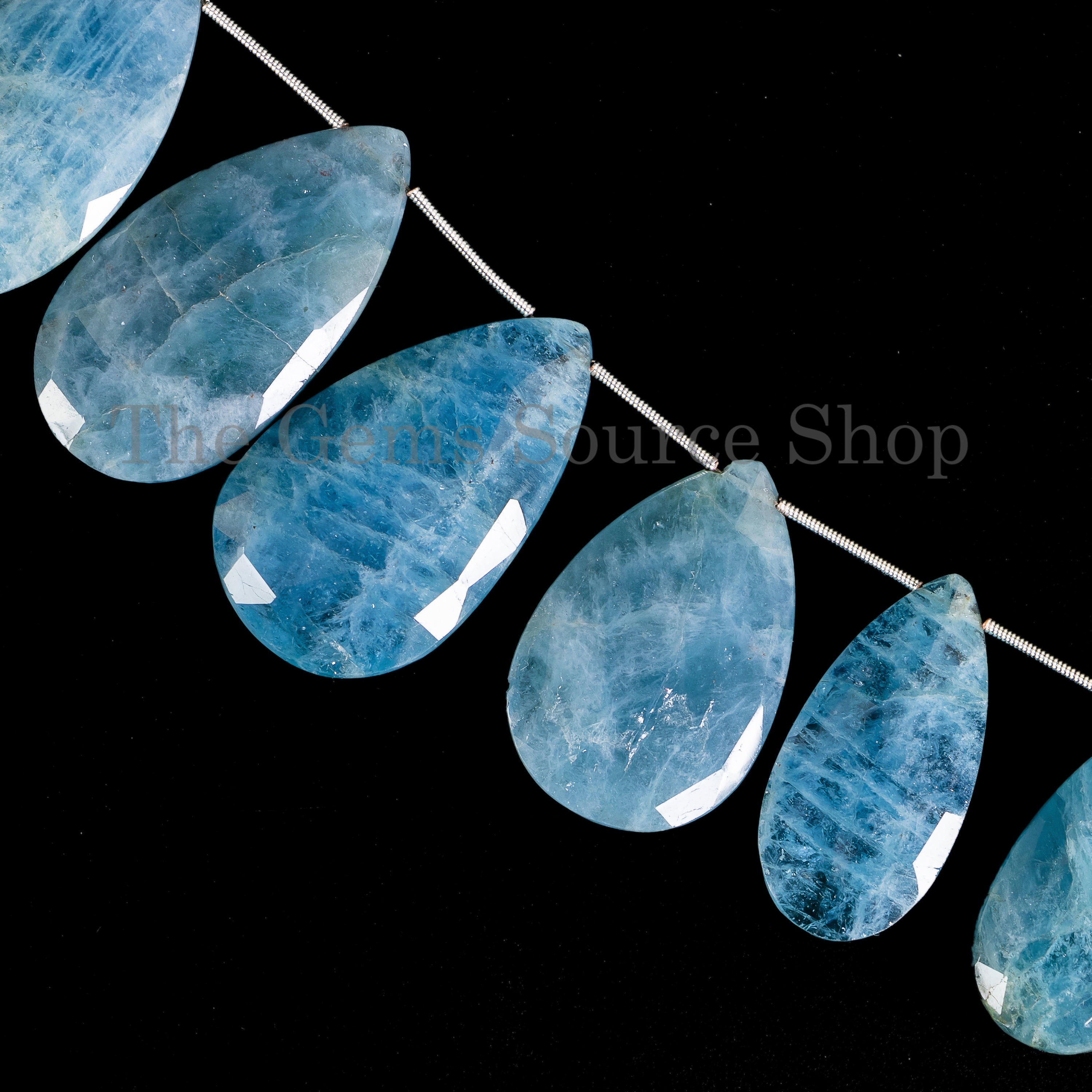 Aquamarine Big Size Beads