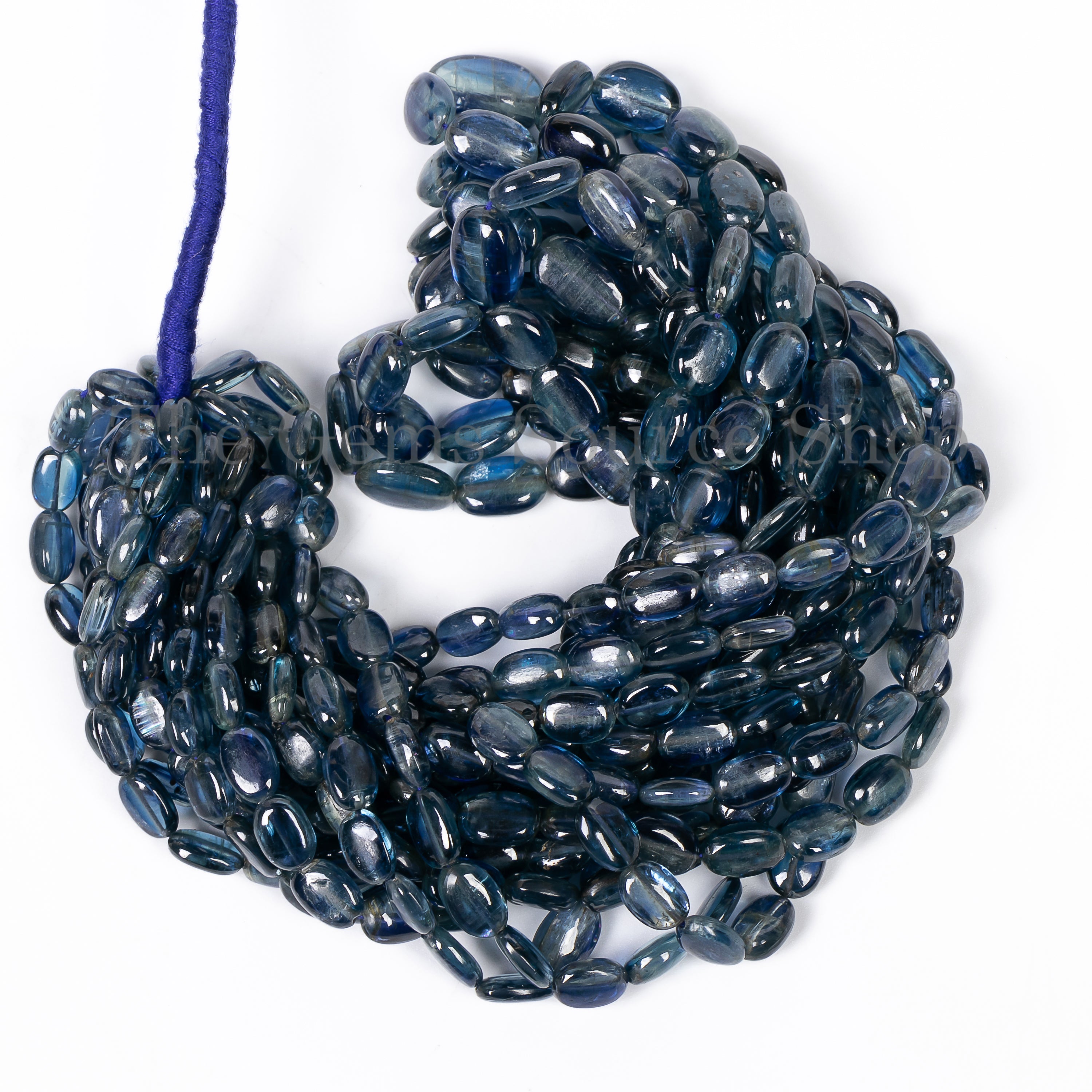 Blue Kyanite Beads Strand