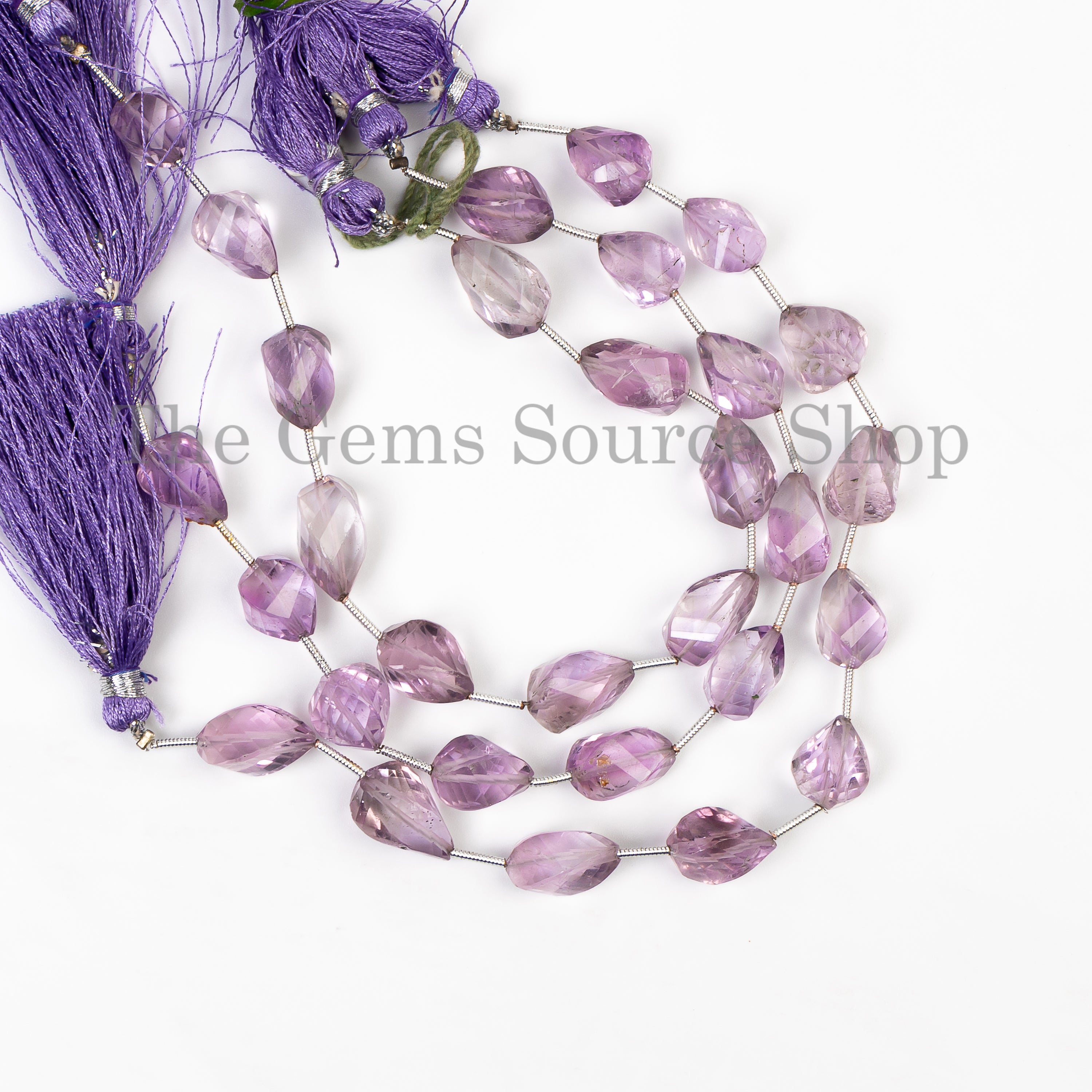 Fancy Cut Ametrine Nuggets/ Tumble Bulk Gemstone Beads Strand- 8"-9.5x16.5-11x19mm