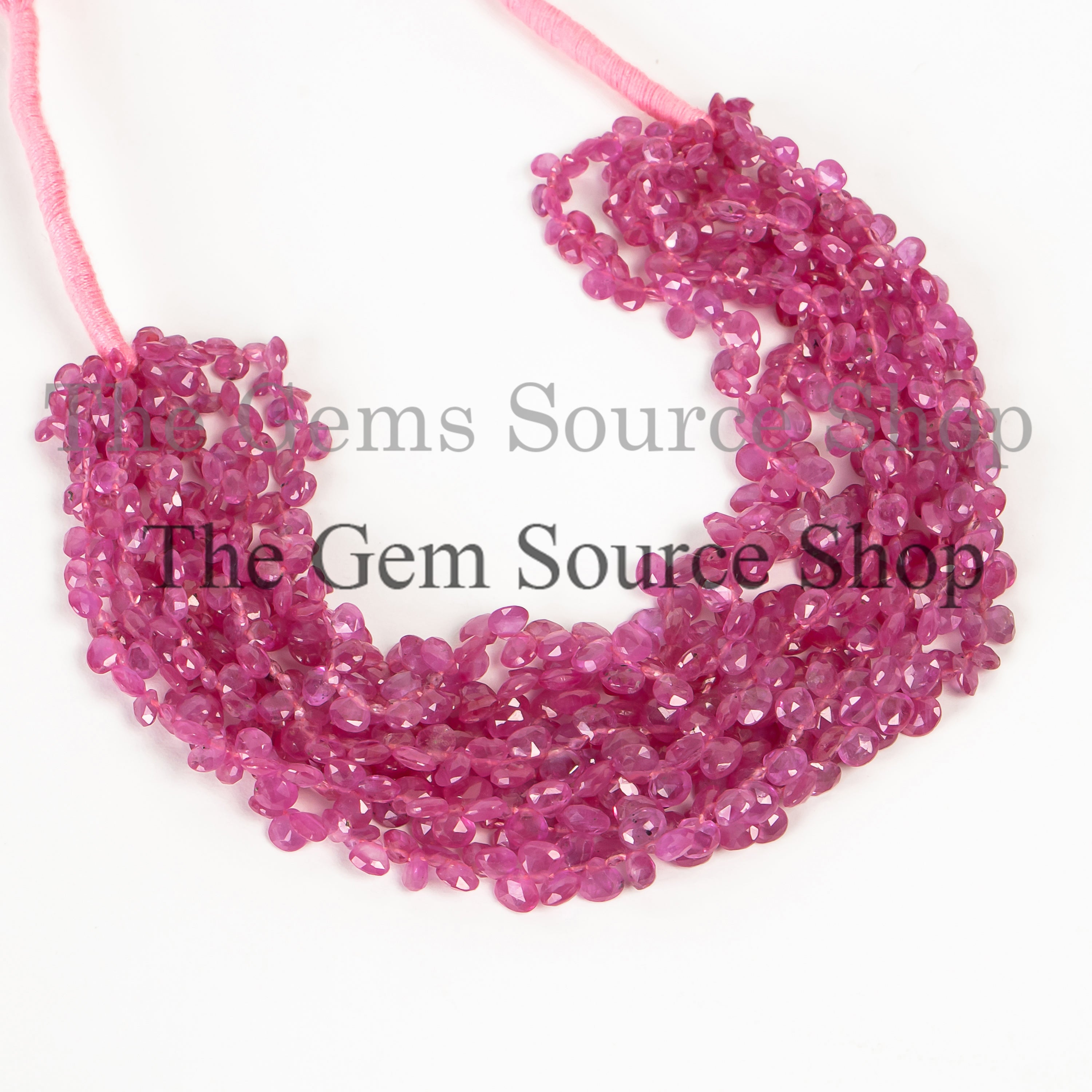 Burma Ruby Gemstone Bead