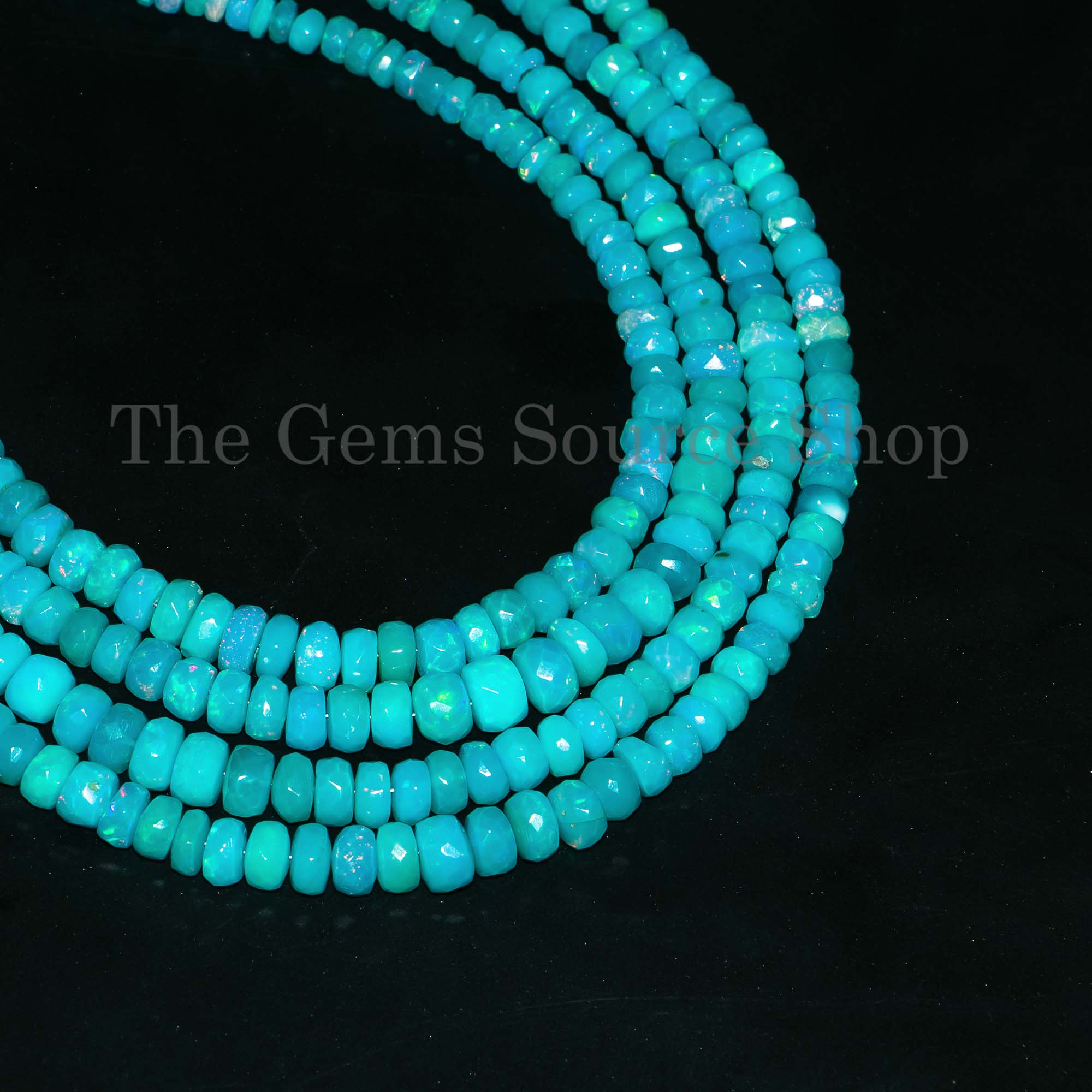 Paraiba Opal Beads