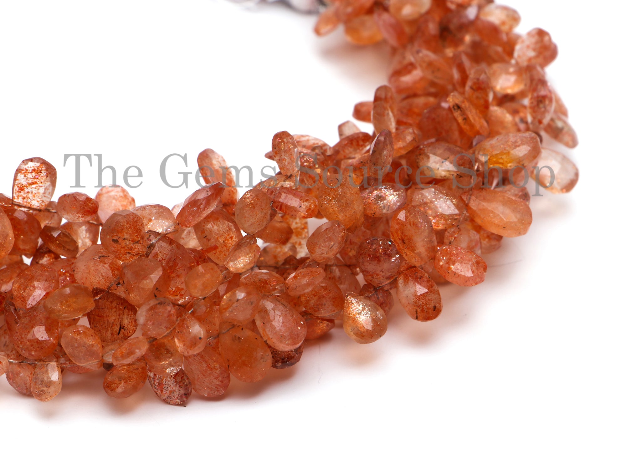 Natural Sunstone Beads