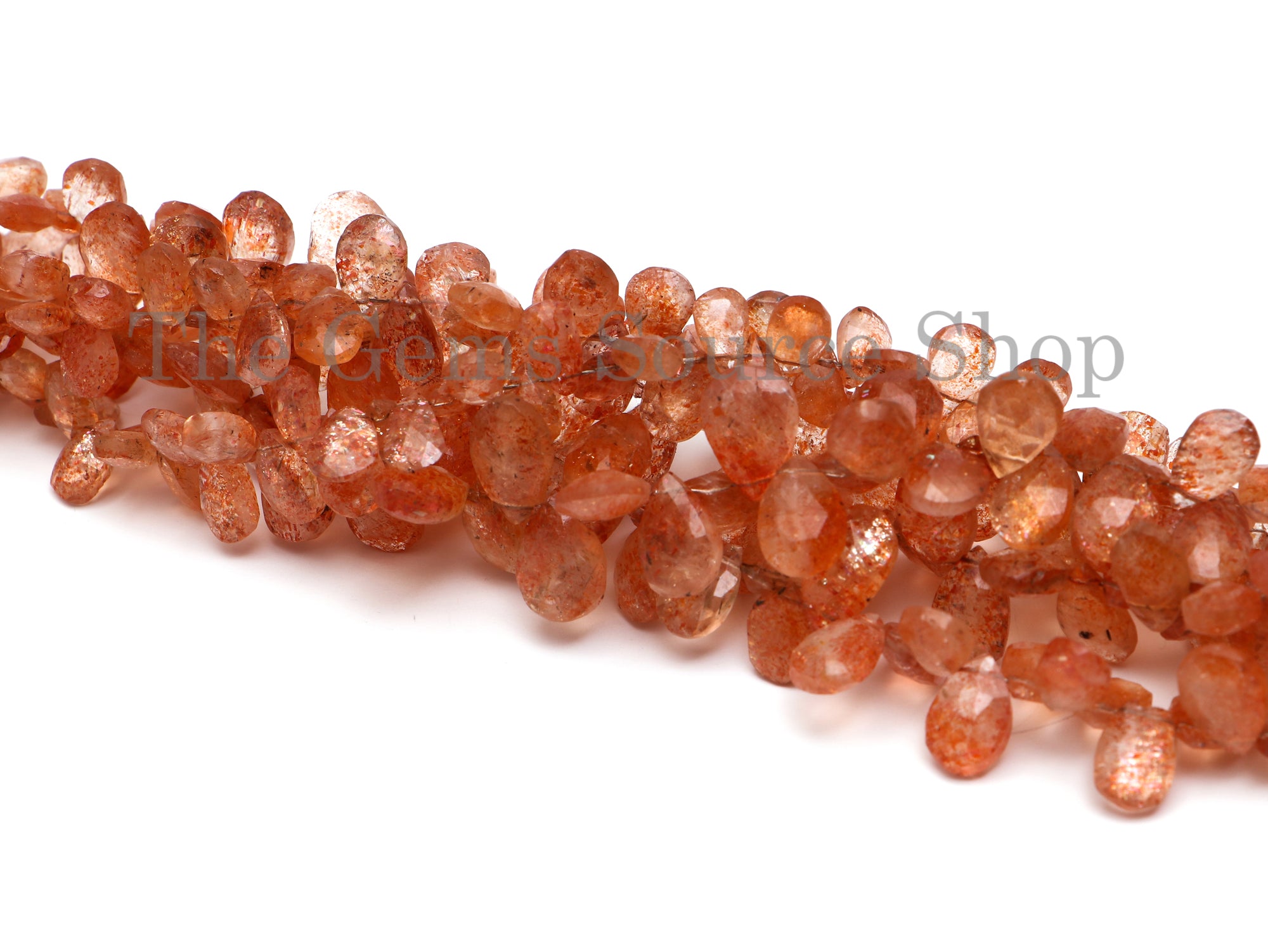 Sunstone Gemstone Beads