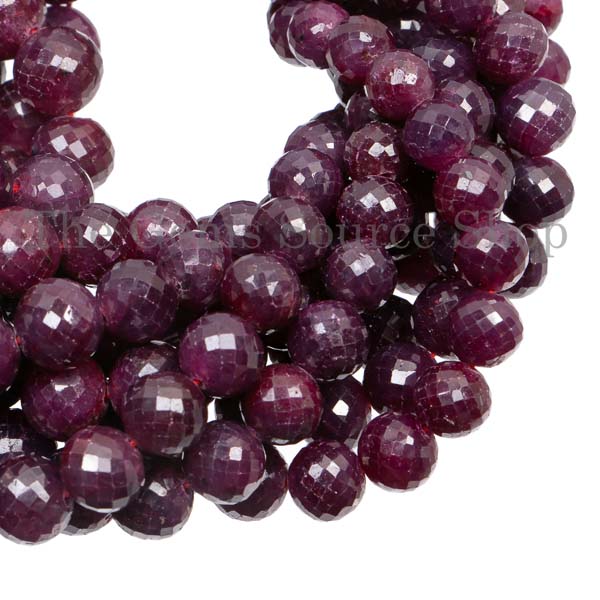 Precious Ruby Beads