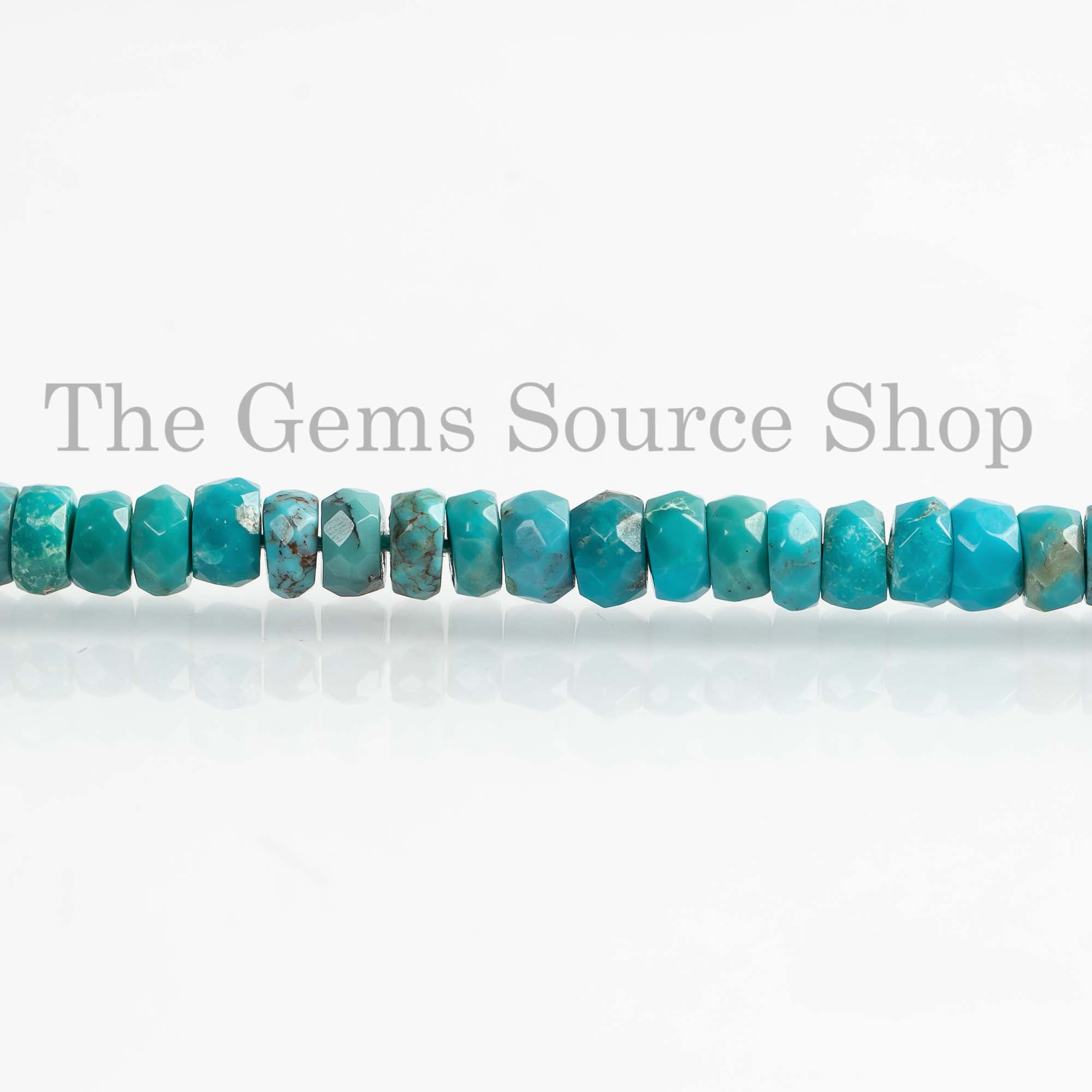   Turquoise Rondelle Beads