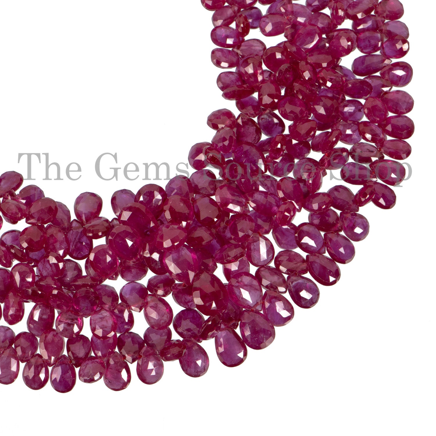 Precious Burmese Ruby Beads