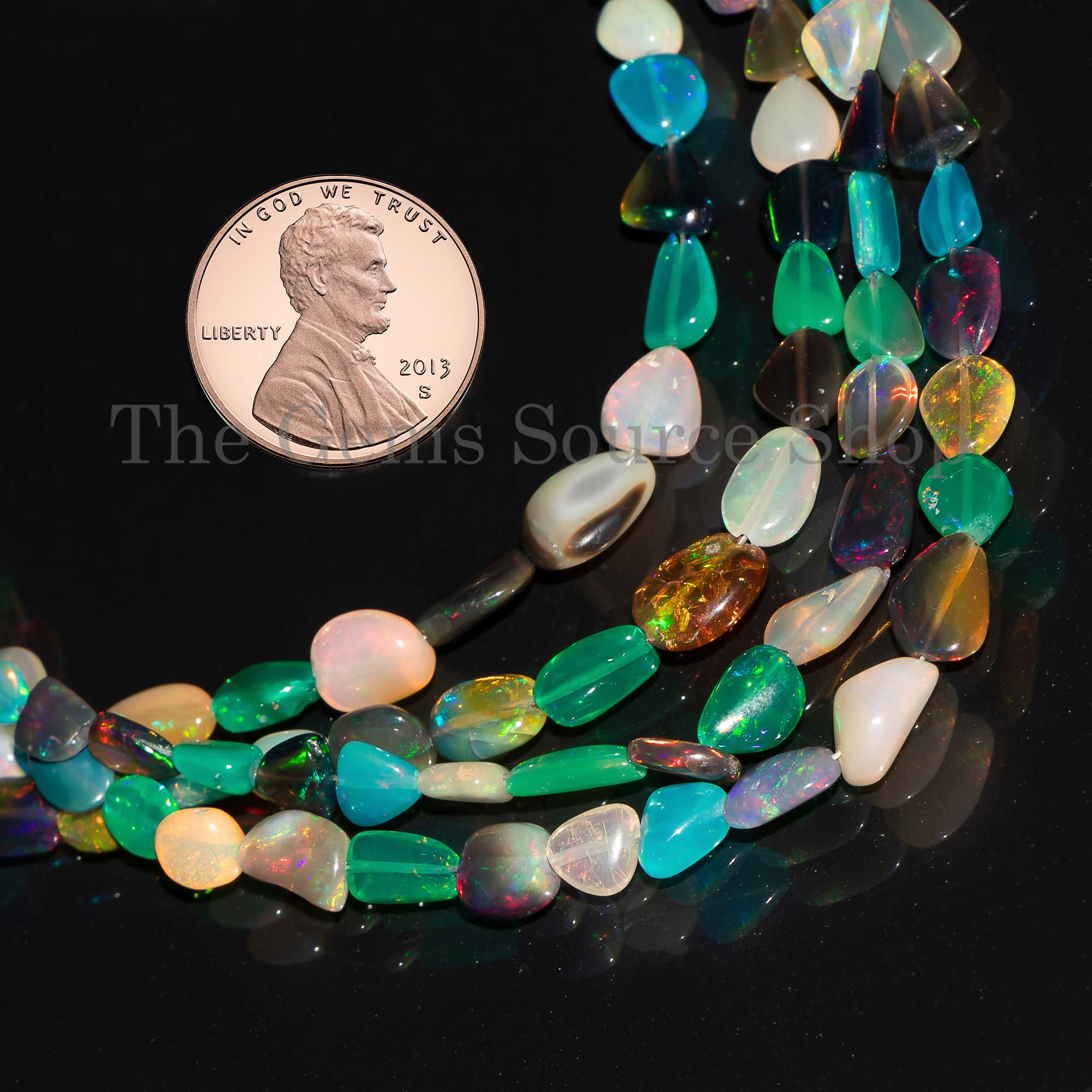 Disco Opal Beads