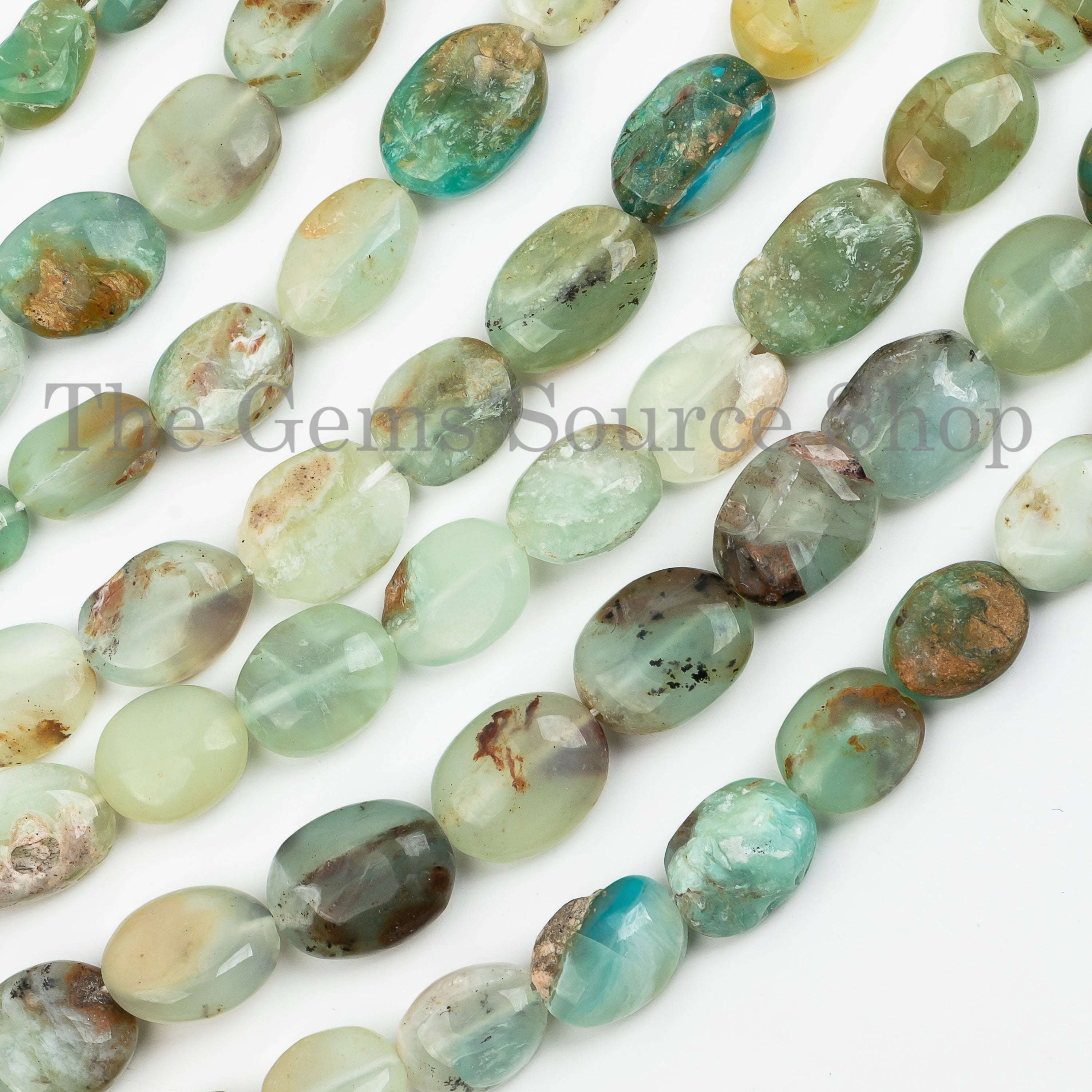 Natural Peru Opal Beads