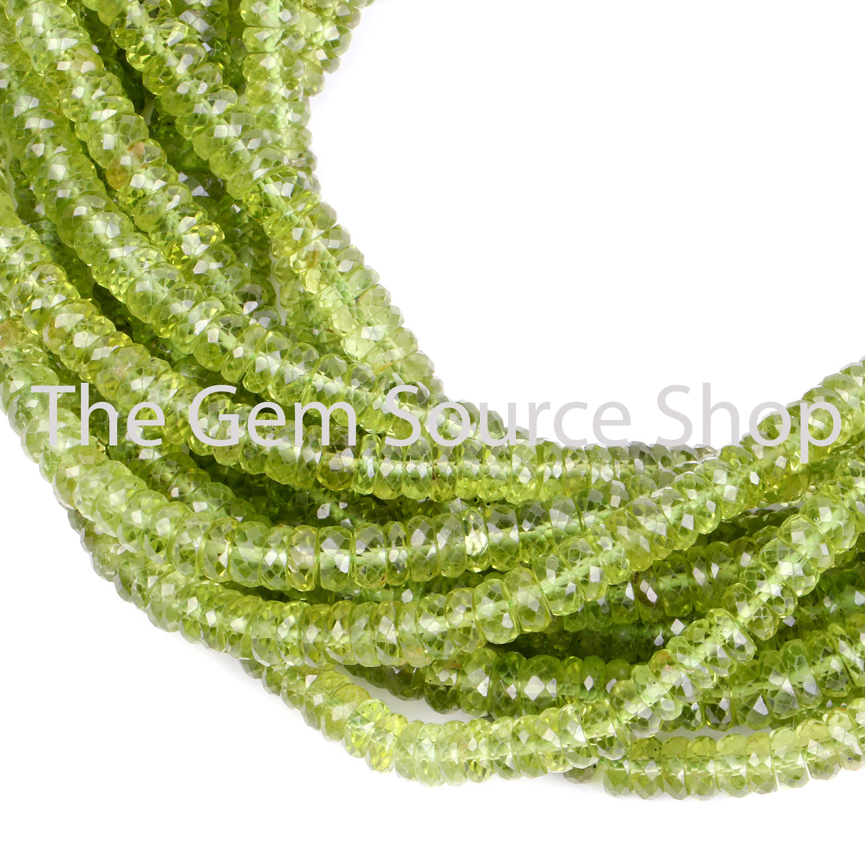 Natural Peridot Gemstone Beads